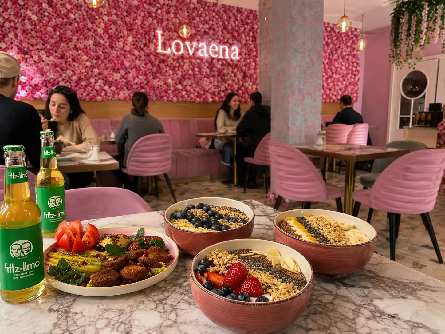 Veganes Frühstück in Hamburg im Lovaena Café Wilhelmsburg